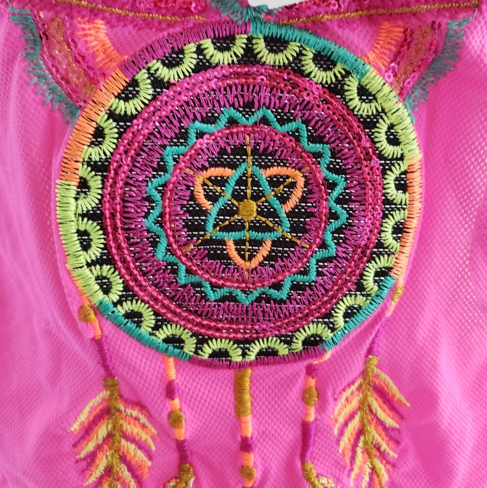 Lateen Style Hot Pink Coverup - Picture 5 of 17